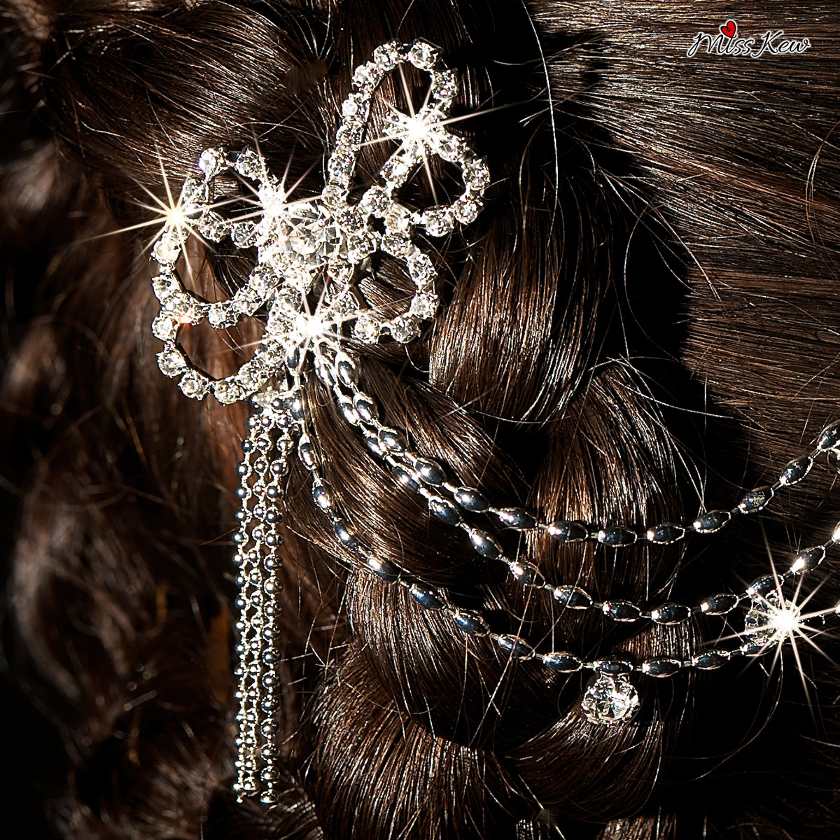 Multi Bow Head Piece, Hair Jewellery